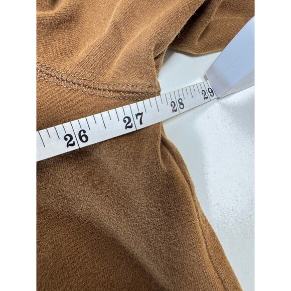 Men’s Long Sleeve  Henley 2XL Soft Casual Brown Outdoor Gorpcore Casual Dad Core - Picture 4 of 7